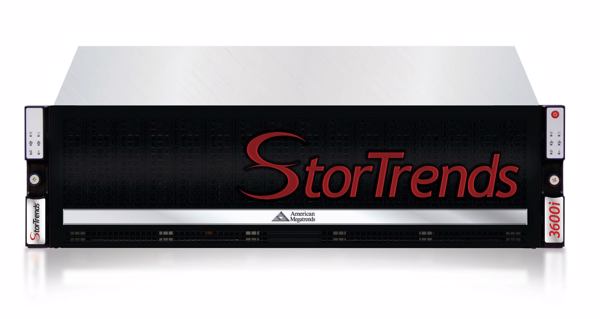 All-Flash-Array »StorTrends 3600i« mit integrierter Deduplizierung und Kompression (Bild: AMI)