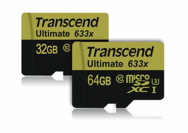 microSD-Speicherkarten mit überdurchschnittlich hohen Schreibraten von 85 MByte/s (Bild: Transcend)