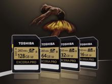 Toshiba bringt extrem schnelle Speicherkarten für 4K-Videos