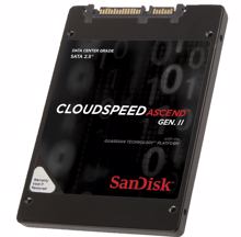 Sandisk-SSD »CloudSpeed Eco Gen. II« vor allem für Cloud-RZ