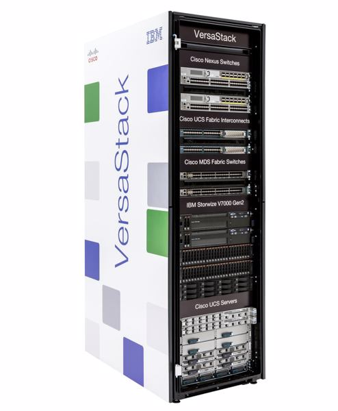 Konvergentes System »VersaStack« basiert auf Cisco- und IBM-Hardware (Bild: Avnet)