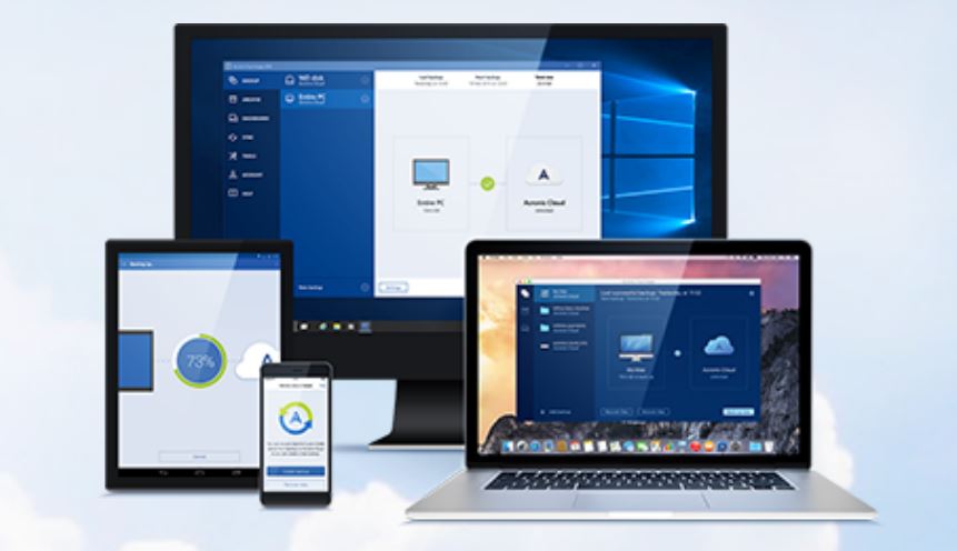 »Acronis True Image Cloud« bezieht auch Mobilgeräte ins Backup mit ein (Bild: Acronis)