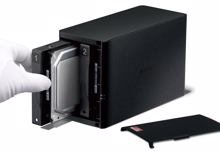 Buffalo: 2-Bay-NAS LS520D für Privatanwender und Homeoffice