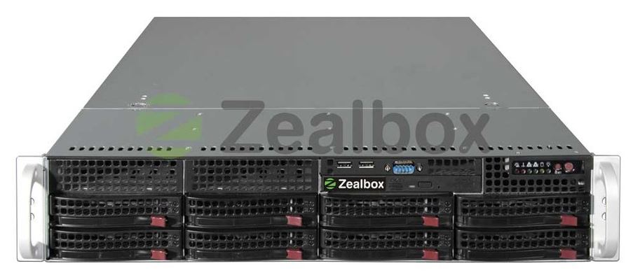 Zealbox-Z40-Server für Vmware und Hyper-V, in Verbindung mit Inforstor-Storage-Systeme geeignet für 4K-Streams (Bild: Starline)