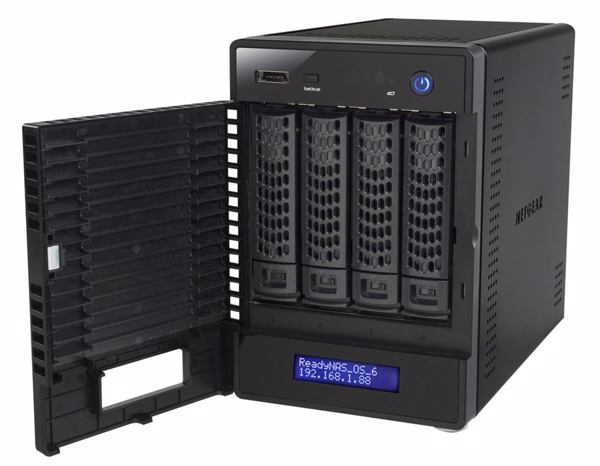 4-Bay-Version »ReadyNAS 214« auch für persönliche Cloud (Bild: Netgear)