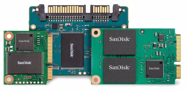 Flash-Produkte von Sandisk (Bild: Sandisk)