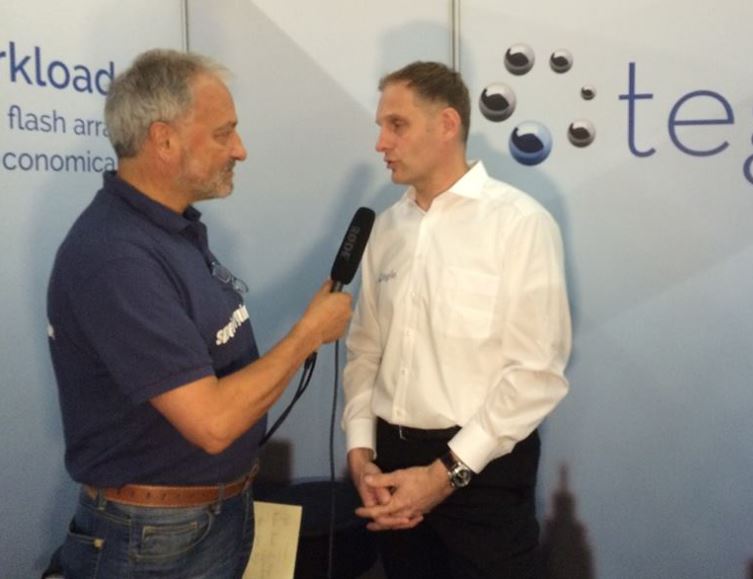 speicherguide.de-Interview mit Dieter Schmitt (re.), Regional Sales Director DACH von Tegile (Bild: speicherguide.de)