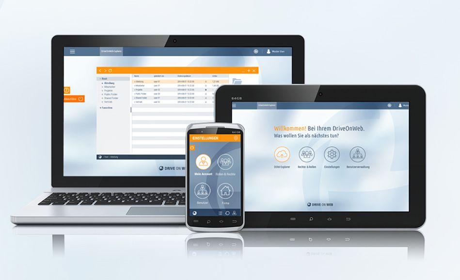 Filesharing-Lösung »DriveOnWeb« ist vor allem für Unternehmen gedacht (Bild: Abilis)