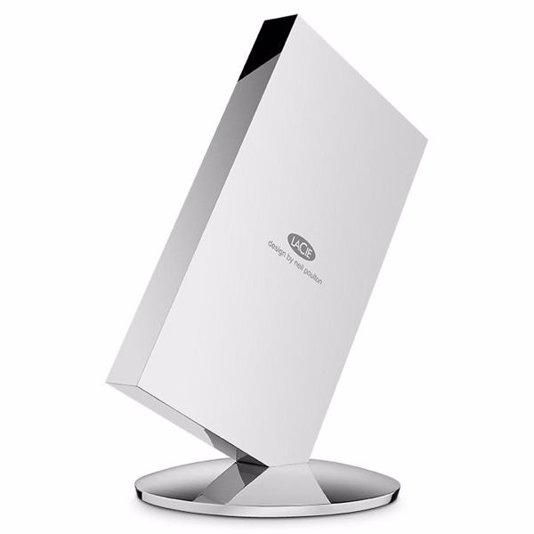 »LaCie Chromé«: extrem stylische externe USB-3.1-SSD (Bild: Seagate)