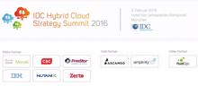 In zwei Wochen: »Hybrid Cloud Strategy Summit 2016« von IDC