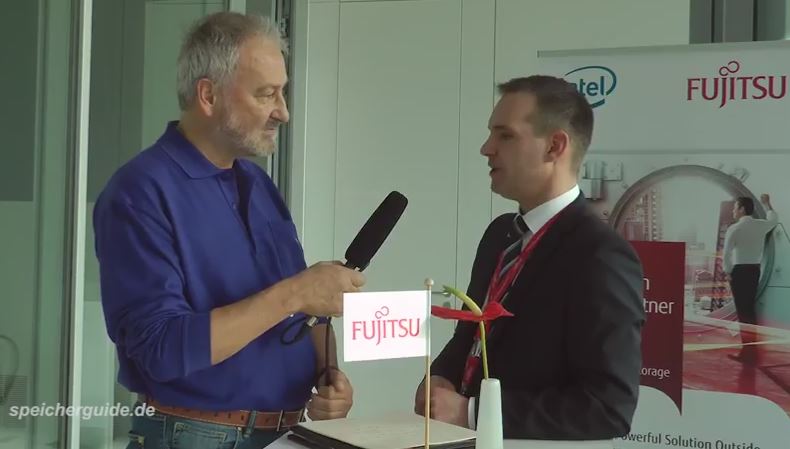 Stefan Roth, Head of Infrastructure Solutions and Systems SC Storage Central Europe bei Fujitsu, im Video-Interview (Bild: speicherguide.de)