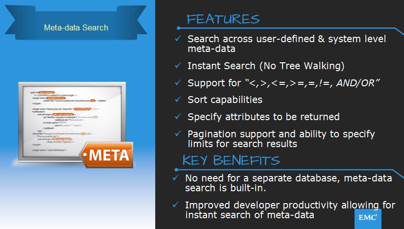 ECS mit deutlich verbesserter Metadatensuche (Bild: EMC)