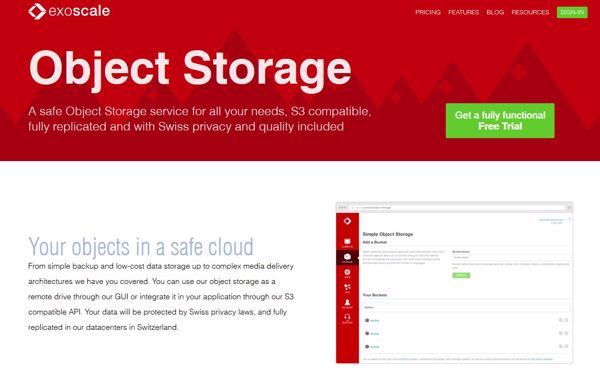 Ein Objektspeicher-Service aus den Schweizer Bergen (Bild: Exoscale)