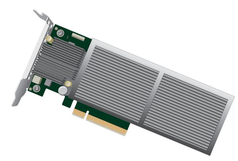 So könnte die Seagate-PCIe-NVMe-SSD aussehen (Bild: Seagate)