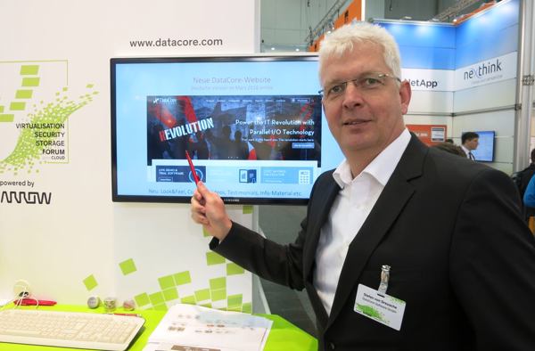 Stefan von Dreusche, Director Central Europe, Datacore: Rebranding steht an