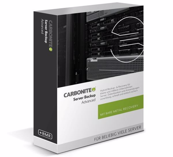 »Carbonite Server Backup« erhält in der Version 5.2 erstmals ein Webportal, über das sich Backups einfacher verwalten lassen (Bild: Carbonite)