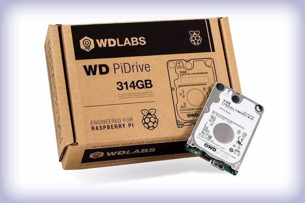 Box-Version von »WD PiDrive 314 GB« (Bild: WD)