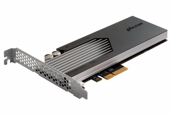 9100 Familie: SSD mit PCIe- und NVMe-Schnittstelle als HHHL-Steckkarte (Bild: Micron Technology)