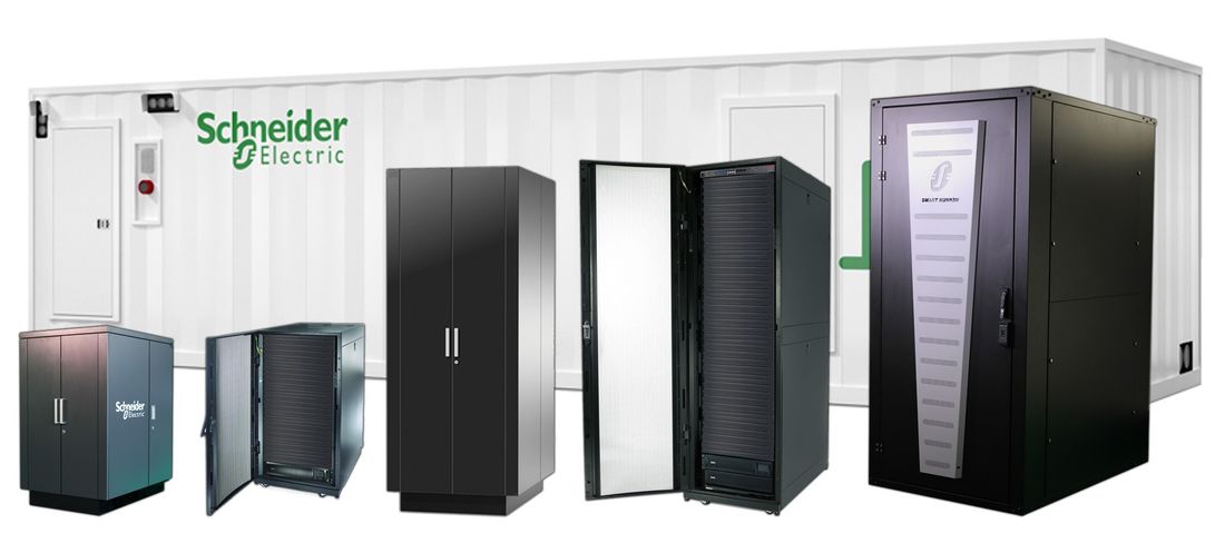 »SmartBunker« Micro-Datacenter-Familie (Bild: Schneider Electric)