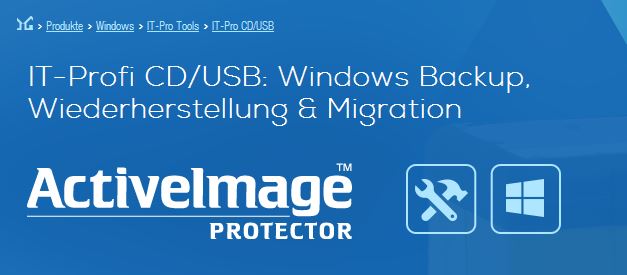 »ActiveImage Protector 2016 IT Pro«-Edition für IT-Profis (Bild: Netjapan)