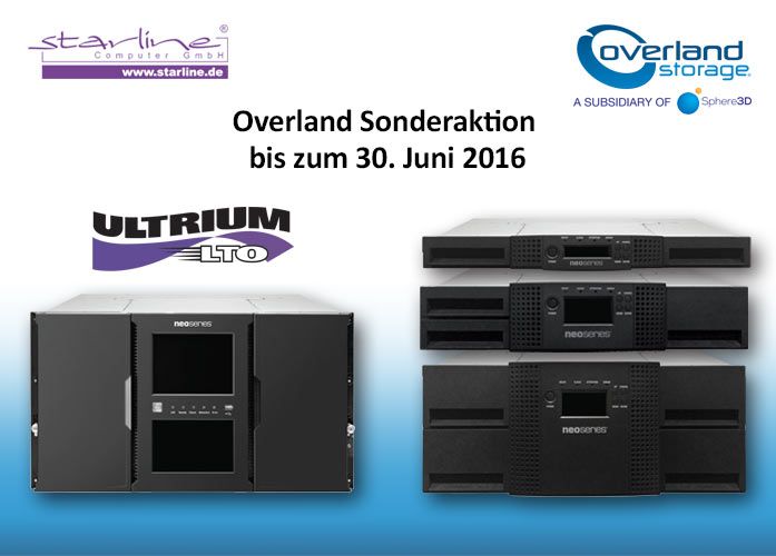 Bei Starline läuft bis zum 30. Juni 2016 eine Aktion rund um Overland-Tape-Produkte (Bild: Starline)