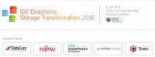 »IDC Directions: Storage Transformation 2016« tagt nächste Woche