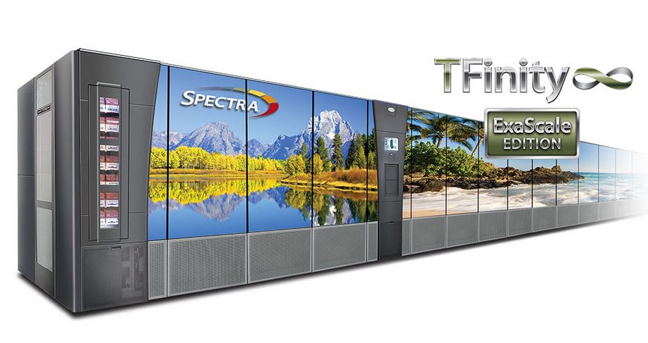 Tape-Library »Spectra TFinity ExaScale Edition« bietet enormen Speicherplatz für exponentielles Datenwachstum (Bild: Spectra Logic)