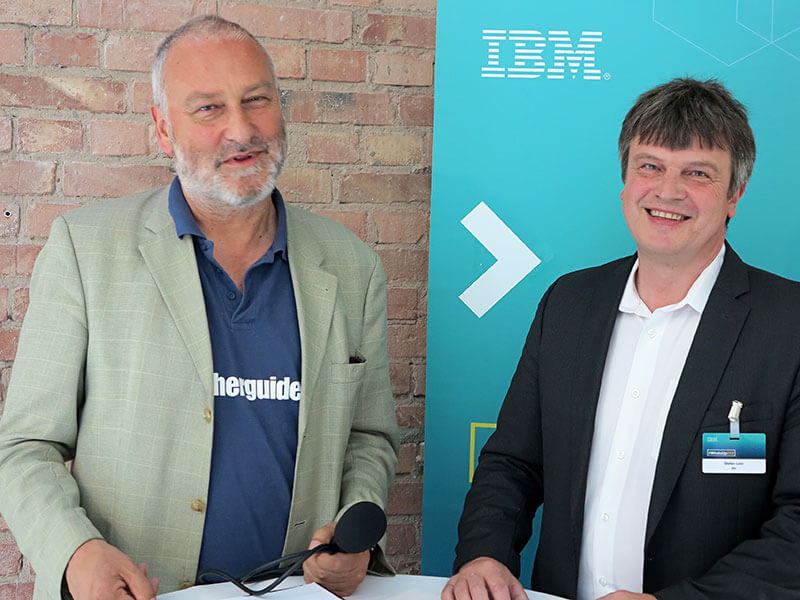 Engelbert Hörmannsdorfer im Gespräch mit Stefan Lein, IBM