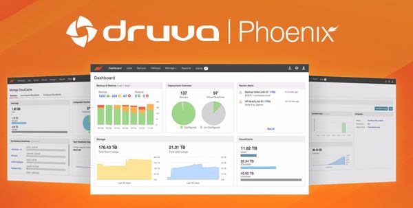 »Druva Phoenix«: Public-Cloud-Lösung für Backup, Archivierung und Wiederherstellung von Unternehmensdaten (Bild: Druva)