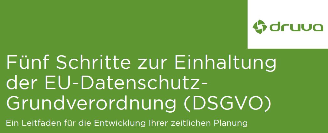 5-Punkte-Plan für Unternehmen zum Vorbereiten auf die EU-Datenschutz-Grundverordnung DSGVO (Bild: Druva)