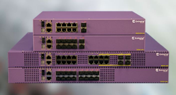 Der 10G-Edge-Switch »X620« (Bild: Extreme Networks)