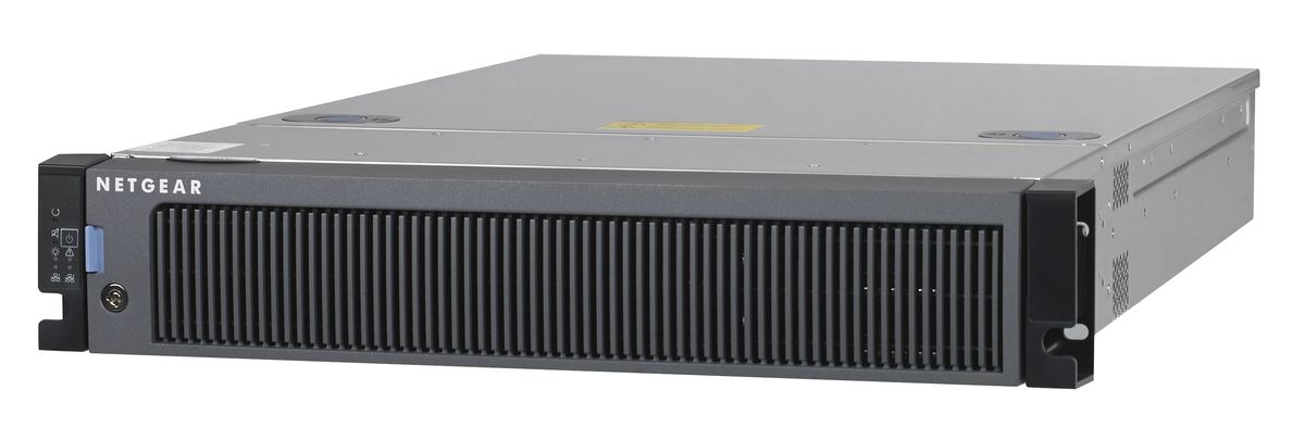 Die ReadyNAS-Systeme 3312/4312S sind mit bis zu zwölf Festplatten sowie unterschiedlichen Port-Technologien bestückbar (Bild: Netgear)