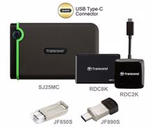 Transcend erweitert Produktlinie mit USB-Typ-C-Stecker