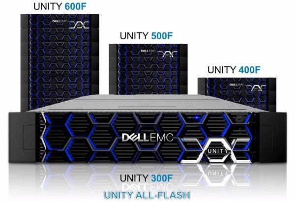 Die Unity-Familie bekommt Upgrade des Betriebssystems »UnityOE« (Bild: Dell EMC)