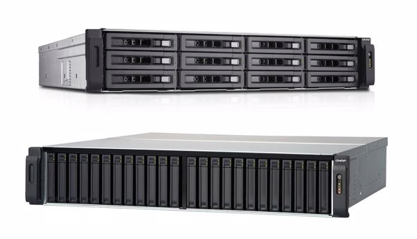 Enterprise-NAS-Reihe TES-x85 mit 18 bis 30 Schächten (Bild: Qnap)