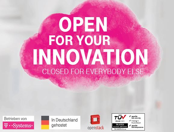 »Open Telekom Cloud« wird in Deutschland bei T-Systems gehostet (Bild: Deutsche Telekom)