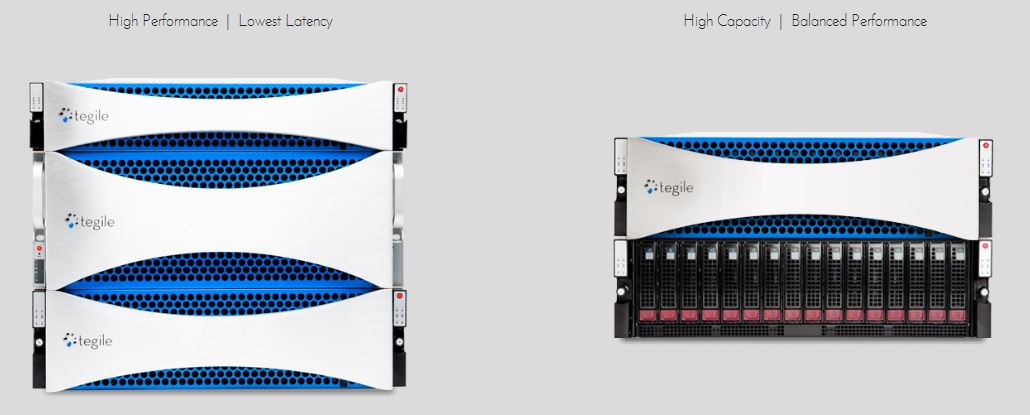 Auch bei den neuen Arrays bleibt Tegile seiner All-Flash- und Hybrid-Strategie treu (Bild: Tegile)