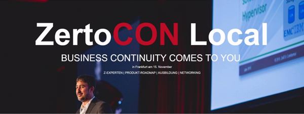 Die Zertocon Local am 15. November 2016 in Frankfurt