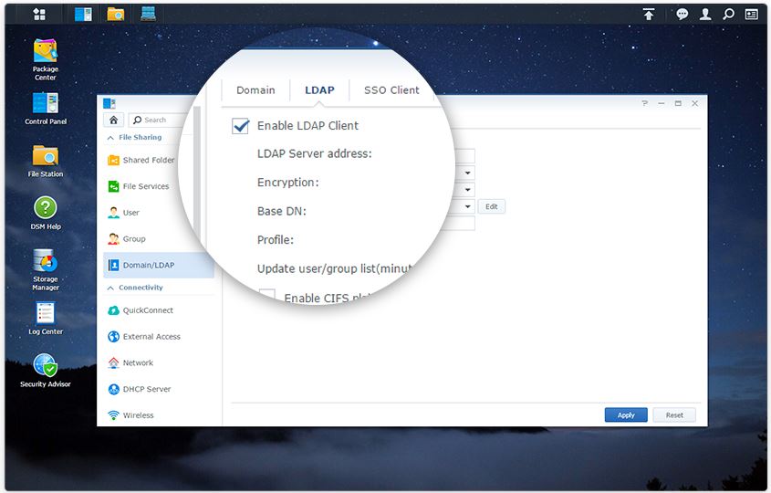 So kann das »DS3617xs«-NAS in Business-Umgebungen integriert werden (Bild: Synology)