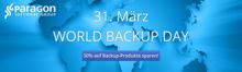 Aktion zum World Backup Day: Backup-Tools zum halben Preis