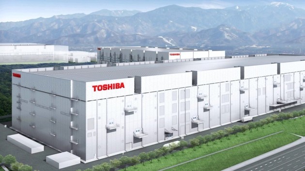 Geplante neue Flash-»Fab 6« von Toshiba in Japan (Bild: Toshiba)