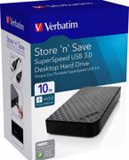 Verbatim-Festplatte »Store 'n' Save« 10 TB, »Store ’n’ Go« 5 TB