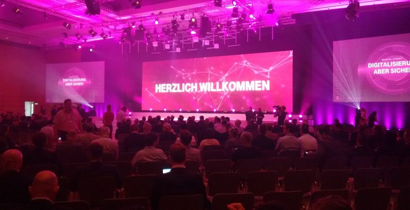 Bestens besuchter Telekom-Kongress »Magenta Security 2017« in München (Bild: Kafka PR)