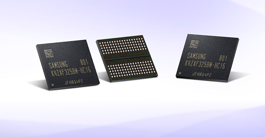 GDDR6 mit 16 Gbit: Samsung startet Speicherproduktion für Highend-Grafikkarten