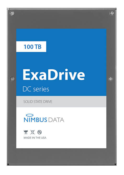 Nimbus Data »ExaDrive DC 100«: 100 TByte auf einer 3,5-Zoll-SSD