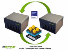 Zstor GS-Cube8: Leiser und hyperkonvergente Mini-Cluster