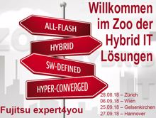 Fujitsu-Roadshow: Willkommen im Zoo der Hybrid-IT-Lösungen