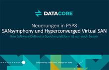 Datacore: PSP8-Upgrade für Sansymphony & Virtual SAN