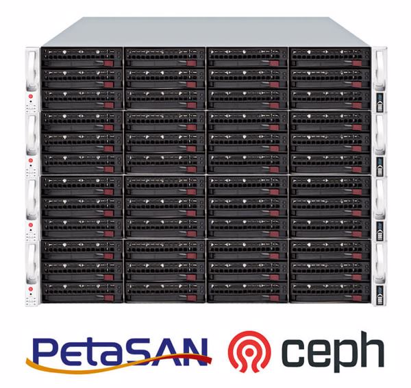 Eurostor Ceph-Cluster auf Petasan-Basis unterstützen nun auch File-, Block- und S3-Storage.