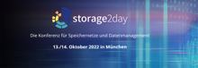 Storage2day 2022: Konferenz für Speichernetze & Datenmanagement